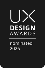 UX Design Awards 2026&nbsp;— Nominated