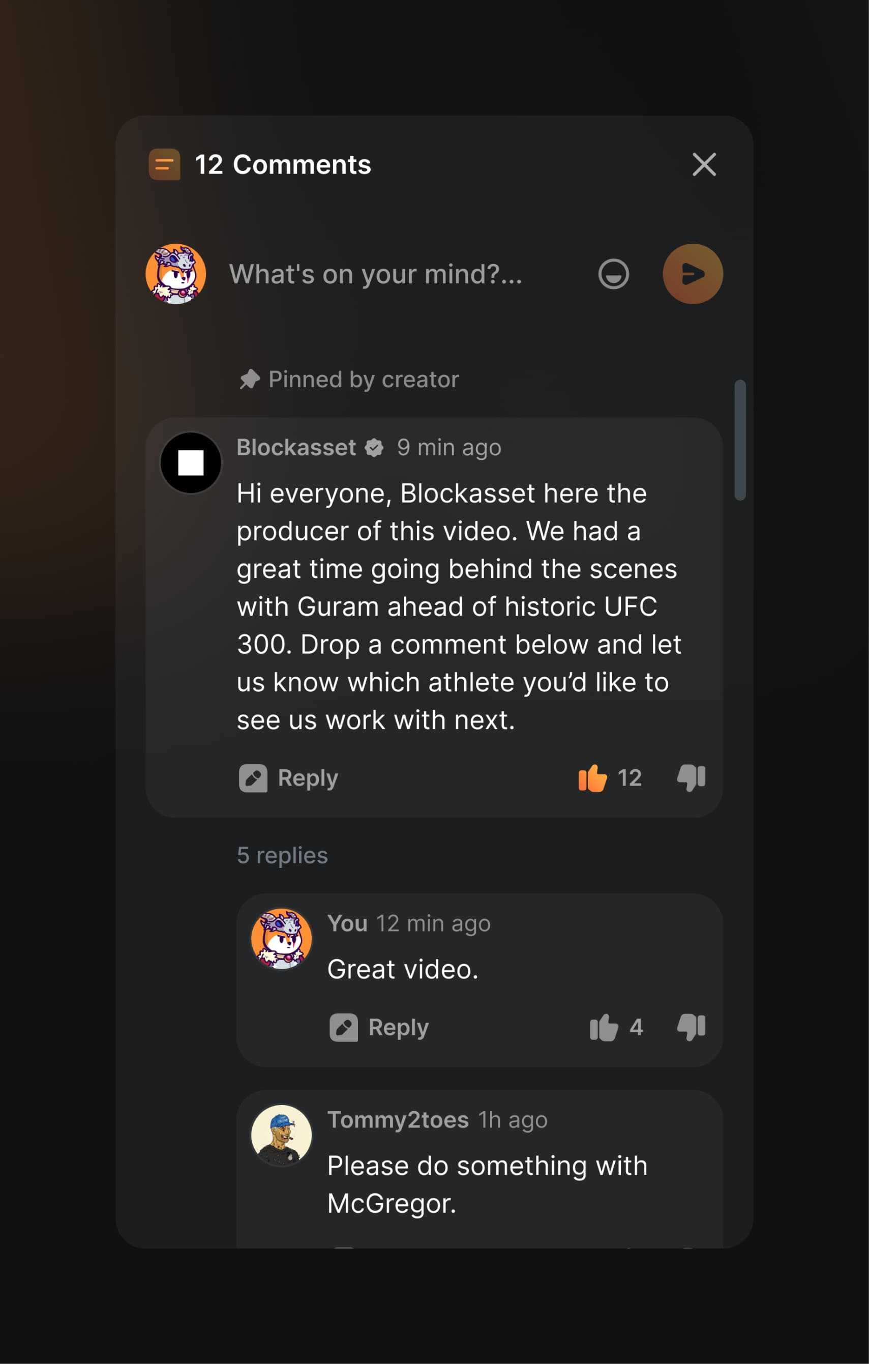 Comments 1