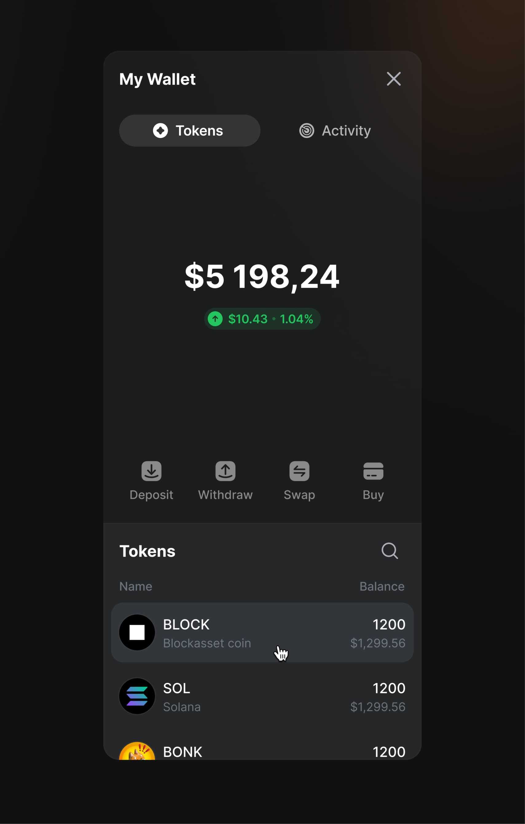 Wallet group 1